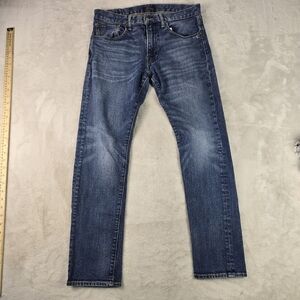Polo RALPH LAUREN Actual 32X30 THE SULLIVAN SLIM Blue JEANS